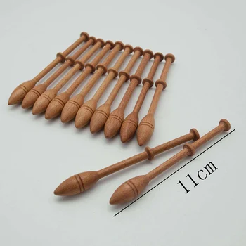 12 бр Шпулька дантела датски стил, тъкане на набор от инструменти, преносими за начинаещи кружевоплетение L5