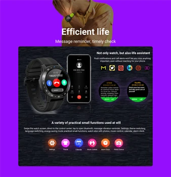 Нов SENBONO M5 Smart Watch водоустойчив Портативен Bluetooth телефонен разговор GPS smartwatch телефон на мъже, жени мониторинг на сърдечната честота часовници
