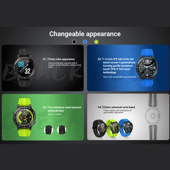 Нов SENBONO M5 Smart Watch водоустойчив Портативен Bluetooth телефонен разговор GPS smartwatch телефон на мъже, жени мониторинг на сърдечната честота часовници