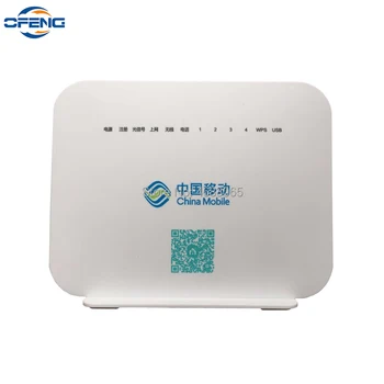 Безплатна доставка GPON ONU ONT Alcatel-светлинен G-140W-MD 1GE+3FE+1tel + Wifi е една и съща функция и HG8546M, английски фърмуер 2.4 G Wifi