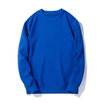 2020 кръгъл отвор пуловер плътен цвят hoody ежедневни и удобни