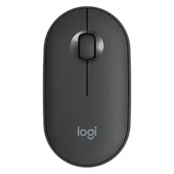 Logitech КАМЪЧЕТО Bluetooth Mouse Silent Wireless Thin&Light Mouse 1000DPI High Precision Optical Tracking Unifying Mouse for home