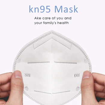 Kn95 Маска бърза доставка на респиратор, 10 бр. маска за лице, маска за мъгла, анти-замърсяване на защитни маски анти ФПЧ2. 5 устата маски 4