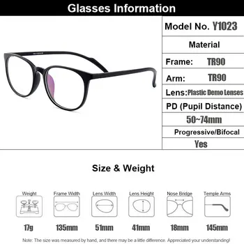 Gmei оптичен ultralight TR90 жени сладък рамки за очила кръгли предписани очила късогледство оптична рамка дамски слънчеви очила Y1023