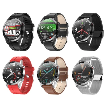 L13 Smart Watch IP68 Водоустойчив ЕКГ ТОЧКИ кръвно налягане, сърдечен ритъм фитнес тракер, спортни умни часовници за мъже, жени
