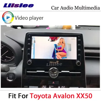 Авто мултимедиен DVD-плеър на Android за Toyota Avalon XX50 2018~2020 Радио стерео аудио видео Carplay GPS карта, навигационна система