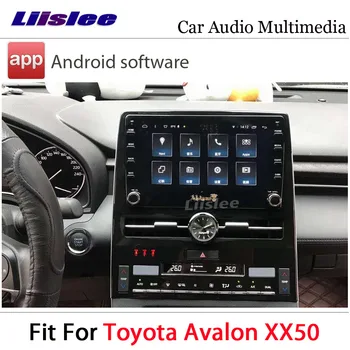 Авто мултимедиен DVD-плеър на Android за Toyota Avalon XX50 2018~2020 Радио стерео аудио видео Carplay GPS карта, навигационна система