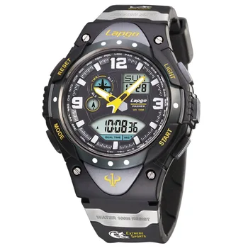 Pasnew Watch Men Military Sports Watches Led Display Analog Digital Quartz Watch 100M Waterproof Dive Watches relogio masculino