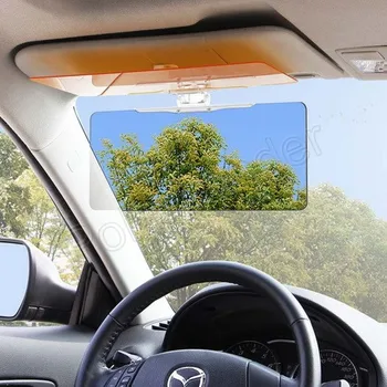 Ден и нощ огледало закалено стъкло, акрил автомобил навес анти заслепява огледало издаде лицензия за същата дейност обектив горещи 2 в 1 кола