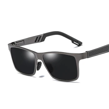 2019 нов стил поляризирани квадратни слънчеви очила Мъже, Жени марката дизайнерски слънчеви очила на Мъже, Жени шофиране Oculos De Sol UV400