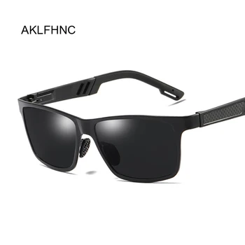 2019 нов стил поляризирани квадратни слънчеви очила Мъже, Жени марката дизайнерски слънчеви очила на Мъже, Жени шофиране Oculos De Sol UV400