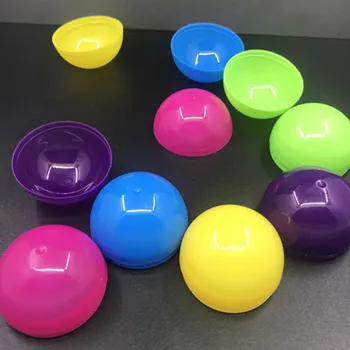 50 мм, твърди цветни празни PP пластмасови играчки капсули за вендинга пластмасови играчки топката 100 бр./лот лотариен томбола изненада Безплатна доставка