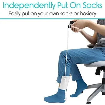 Трансграничная специална доставка с патентованным чрез шнур на отглеждане помощ на възрастните хора, бременните жени чорап да се носят машина Rehabil