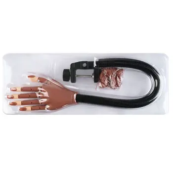 На Практика ръцете регулируема маникюр обучение ръце гъвкави подвижни фалшиви фалшиви ръце за нокти, Маникюр професионалисти инструмент