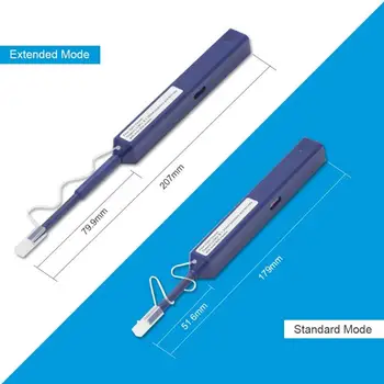 FTTH LC/SC/FC/ST One-Click Cleaner Tool 1.25 mm и 2.5 mm, Fiber Optic Cleaning Pen 800 почиства оптичен пречистване на