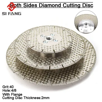 M14 галванична диамантена рязане, шлайфане диск за циркуляр за гранит, мрамор, керамика 1бр 115/180/230 мм