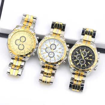 LOLIA Watch Мъжки кварцов златни ръчен часовник от неръждаема стомана мъжки класически рокли бизнес мъжки часовник masculino Relogio reloj hombre