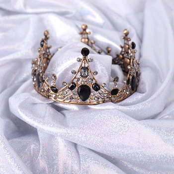 YYOUFU Flash Кристал Кристал Flash Princess Crown прическа цвети Сватба, рожден Ден, абитуриентски вечер аксесоари за коса