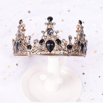 YYOUFU Flash Кристал Кристал Flash Princess Crown прическа цвети Сватба, рожден Ден, абитуриентски вечер аксесоари за коса
