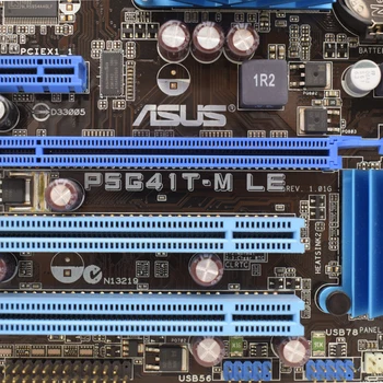 Дънна платка ASUS P5G41T-M LE PC LGA 775 DDR3 Intel G41 Micro ATX Intel Desktop комплект дънни платки