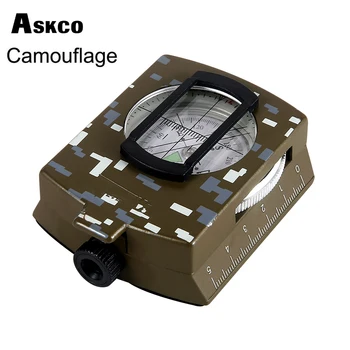 Askco водоустойчив оцеляване военен компас туризъм къмпинг армия джобен открит линзовый компас ръчно геоложки компас