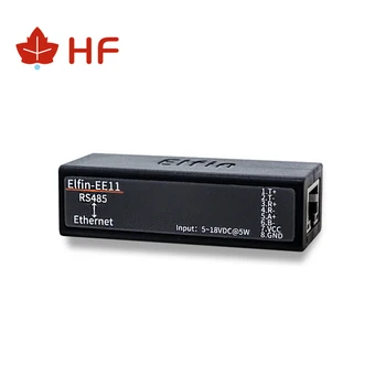 HF Elfin EE11 MINI RS485 сериен server to Ethernet Modbus TCP HTTP RJ45 конвертор с вграден уеб сървър