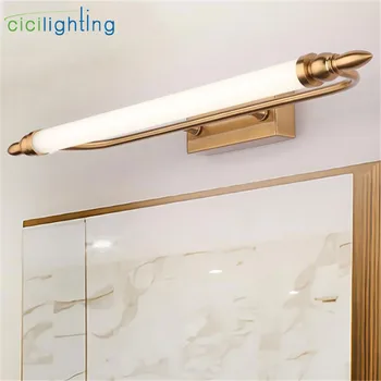 L55cm L65cm L75cm LED Mirror Light водоустойчив модерен козметичен акрил, с монтиран на стената лампа за баня Light Washroom Sconce Lamp