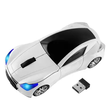 CHUYI Wireless Sports Car Mouse Optical USB Computer Mause 1600DPI ергономични слот подарък мишка за КОМПЮТЪР, лаптоп Xiaomi