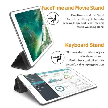 Folio Stand Корпуса за iPad 2 iPad 3 и iPad 4 9.7