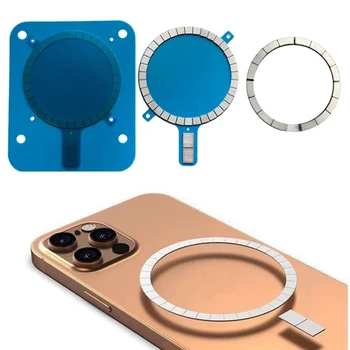 Безжична зареждане магнит за iPhone 12 Pro Max магнитен стикер за 12 Mini 11 Xr Xs X 8 калъф за мобилен телефон Magsafe Mag Safe