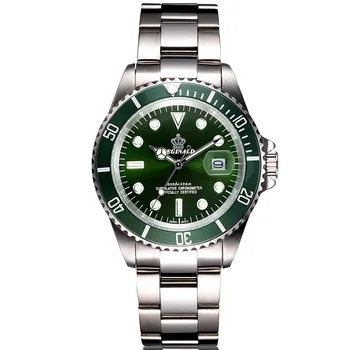 2018 Реджиналд марка мъжки часовници е от неръждаема стомана роля дата Fashione luxury Подводничар часовници за мъже Reloj Hombre Relogio Masculino