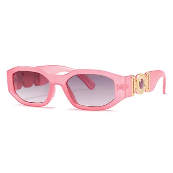 HBK Fashion Small Frame Sun Glasses Luxury Brand Highquality Rectangle слънчеви очила Мъже, Жени ретро таблетка Eyeware Travel UV400