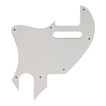 Pleroo Guitar parts Pickguards For Fender American Telecaster F hole Hybrid Guitarra Дяволът Plate Support customization