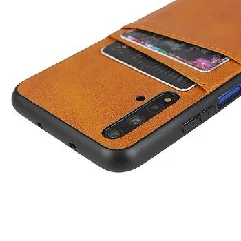 Премиум Пу кожен калъф Huawei Nova 5T чантата си и слотове за карти защитно кобур делото калъф за телефон Nova5T