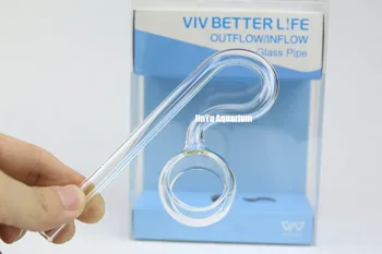 VIV mini nano pipe glass spin outflow ADA style aquarium water plant fish tank