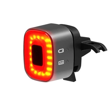 Велосипеден стоп сигнал Smart Auto Brake Sensing LED мотор задна светлина USB зареждане задна светлина Колоездене Мтб фенер xlite100 CubeLite II