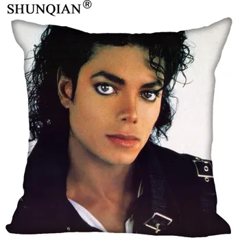 Лу горещи продажба на Майкъл Джексън 18x18 инча памук калъфка хвърли калъфка (две страни) Drop Shipping Q#0mnwr