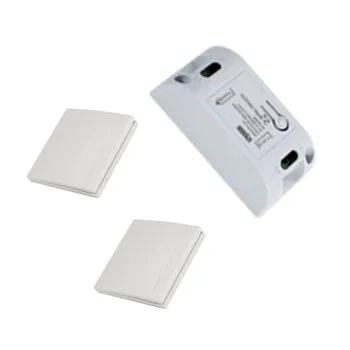 Безжичен wifi smart home RF switch 433Mhz10A110V 220V работа с Алекса и RF 86 монтиране на дистанционно управление