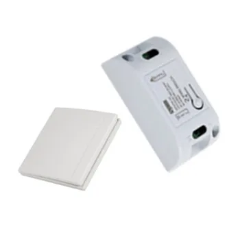Безжичен wifi smart home RF switch 433Mhz10A110V 220V работа с Алекса и RF 86 монтиране на дистанционно управление