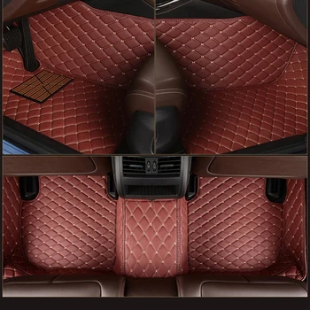 Кожена обичай авто подложка за пода на RENAULT Captur Grand Scenic KADJAR Laguna Modus Twingo зоя ТАЛИЯ carpet