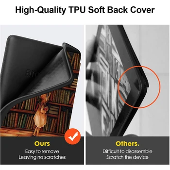 TPU Smart Case For Kindle Paperwhite 4 (10th Generation) eReader Fits Funda Kindle Paperwhite 2018 магнитна водоустойчив капак