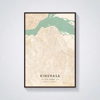Киншаса ДР Конго плакат
