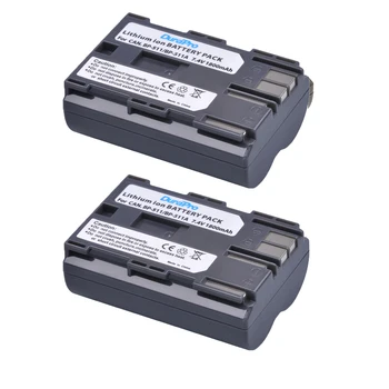 2 елемента DuraPro 7.4 V 1800mAh Camera Battery BP-511 BP 511 батерии за Canon BP-511 BP-511A BP511 50Г 40D 30D D60, D30 5D
