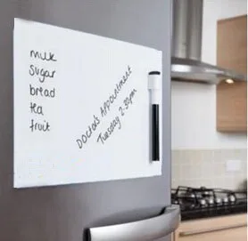 Размер A2 Магнитна дъска магнити за хладилник презентационни табла за начало кухня дъски за писане на съобщения етикети 420x594 mm