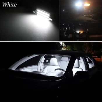 Перфектен бял Canbus LED лампа интериор купол карта фарове комплект лампи за за Skoda Octavia 1 2 3 MK1 MK2 MK3 седан и Комби (1996-2018)