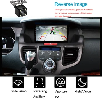 9-инчов Android 9.0 2.5 D екран на колата, GPS радио за 2004 2005 2006-2008 Honda Odyssey с подкрепата AUX огледало линк Wifi стерео