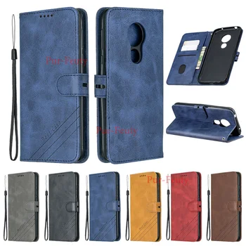 Кожен калъф за Motor G7 G 7 Power Phone Case луксозен магнитен калъф-портфейл за Motorola Moto G7 Power XT1955 XT1955-5 Case