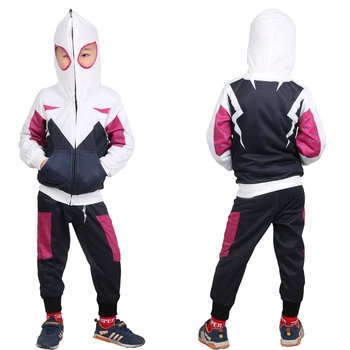 2020 бебе момче есен Clothesg комплекти децата Пролет характер hoody яке с дълъг ръкав костюм Детски дрехи момчета