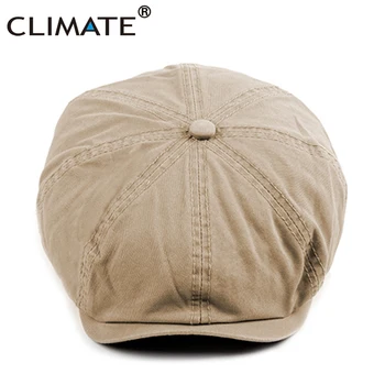 Климат плюс размера на празен Газетчик шапки на мъжете е много голям случайни барети хладен твърди шапка плосък капак поема стари шапки за мъже