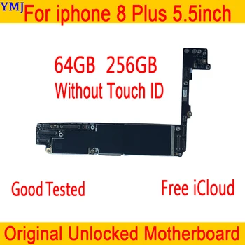 64GB 256GB за дънната платка iphone Plus 8+net iCloud, оригинален отключена за дънната платка iphone 8Plus с/без Touch ID